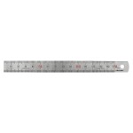 Steel ruler 150X15X0,5 mm Mattin Finish